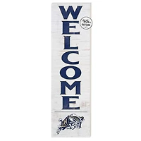 White Navy Midshipmen 10'' x 35'' Indoor/Outdoor Welcome Sign