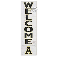 White Appalachian State Mountaineers 10'' x 35'' Indoor/Outdoor Welcome Sign