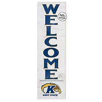 White Kent State Golden Flashes 10'' x 35'' Indoor/Outdoor Welcome Sign