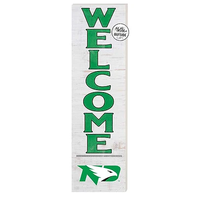 White North Dakota 10'' x 35'' Indoor/Outdoor Welcome Sign