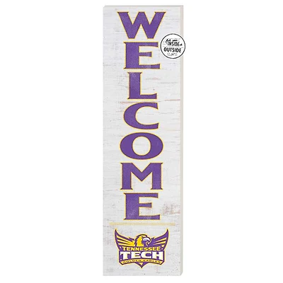 White Tennessee Tech Golden Eagles 10'' x 35'' Indoor/Outdoor Welcome Sign