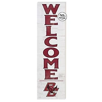 White Boston College Eagles 10'' x 35'' Indoor/Outdoor Welcome Sign