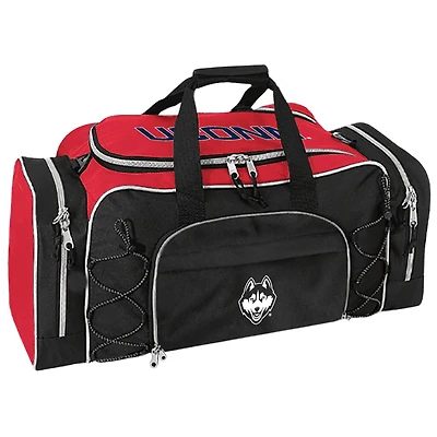 Red UConn Huskies Action Pack Duffel Bag