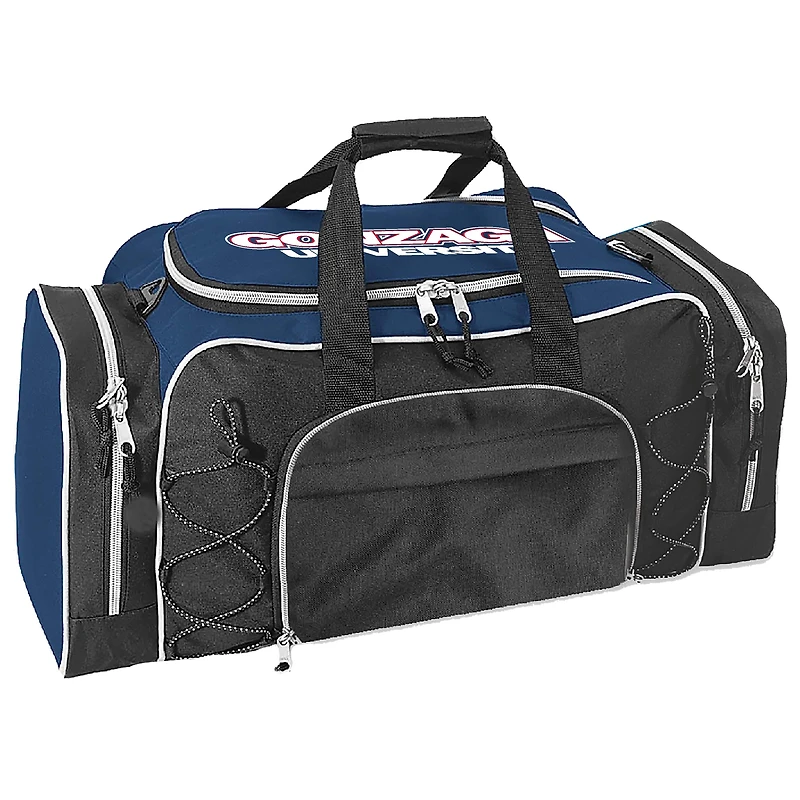 Navy Gonzaga Bulldogs Action Pack Duffel Bag