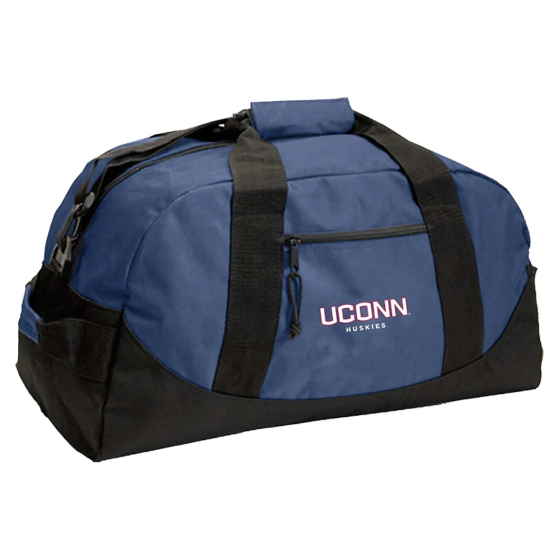 Navy UConn Huskies Dome Duffel Bag