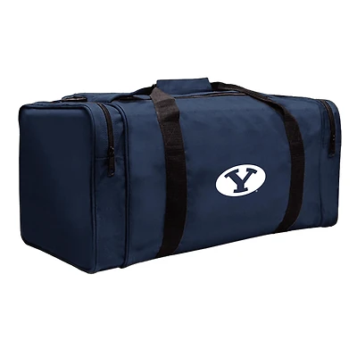Navy BYU Cougars Gear Pack Square Duffel Bag