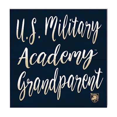 Black Army Black Knights 10'' x 10'' Grandparent Plaque
