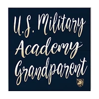 Black Army Black Knights 10'' x 10'' Grandparent Plaque