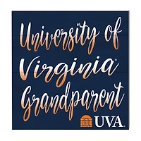 Navy Virginia Cavaliers 10'' x 10'' Grandparent Plaque
