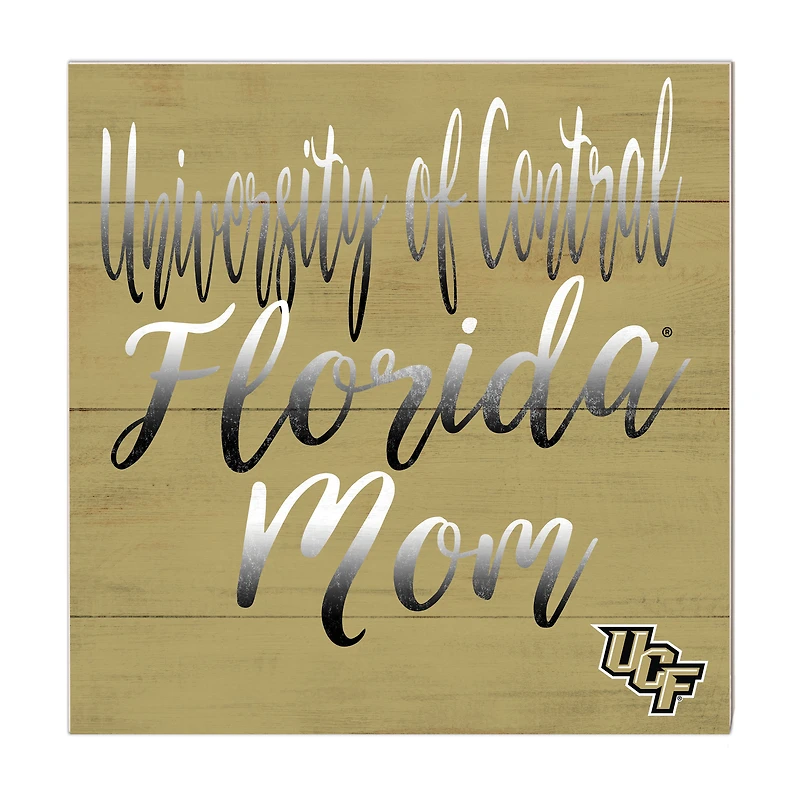UCF Knights 10'' x 10'' Mom Plaque