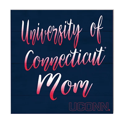 UConn Huskies 10'' x 10'' Mom Plaque