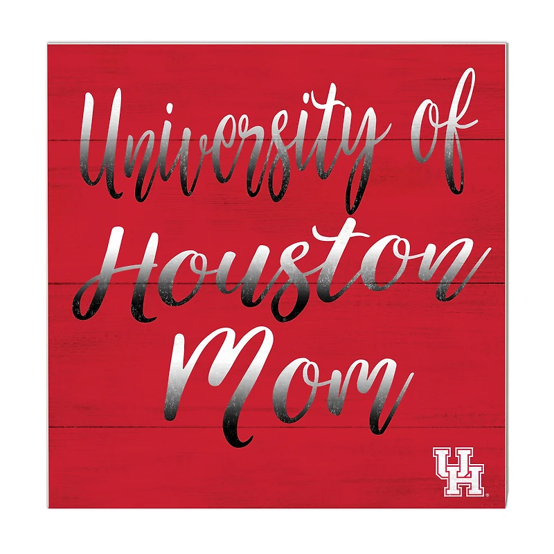 Houston Cougars 10'' x 10'' Mom Plaque