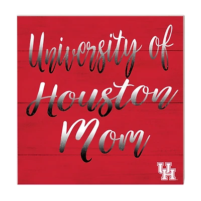 Houston Cougars 10'' x 10'' Mom Plaque