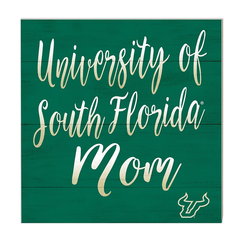 South Florida Bulls 10'' x 10'' Mom Plaque