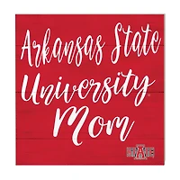 Arkansas State Red Wolves 10'' x 10'' Mom Plaque