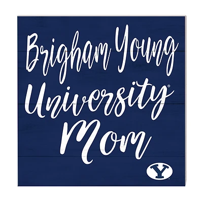 BYU Cougars 10'' x 10'' Mom Plaque