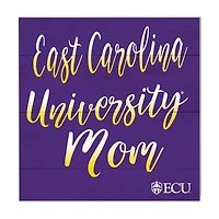 ECU Pirates 10'' x 10'' Mom Plaque