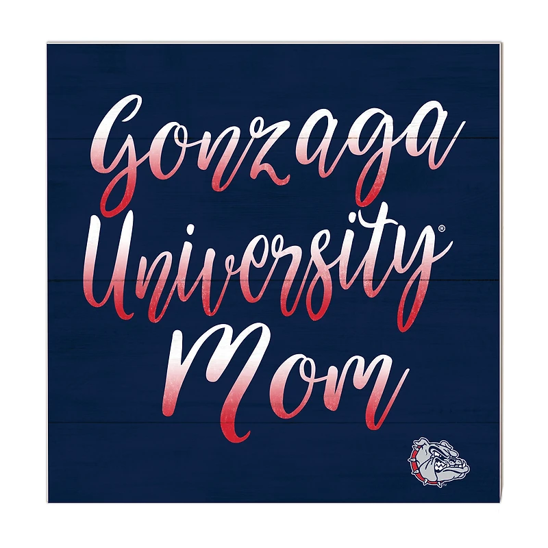 Gonzaga Bulldogs 10'' x 10'' Mom Plaque
