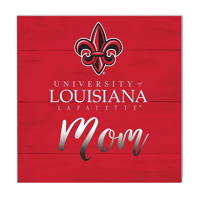 Louisiana Ragin' Cajuns 10'' x 10'' Mom Plaque