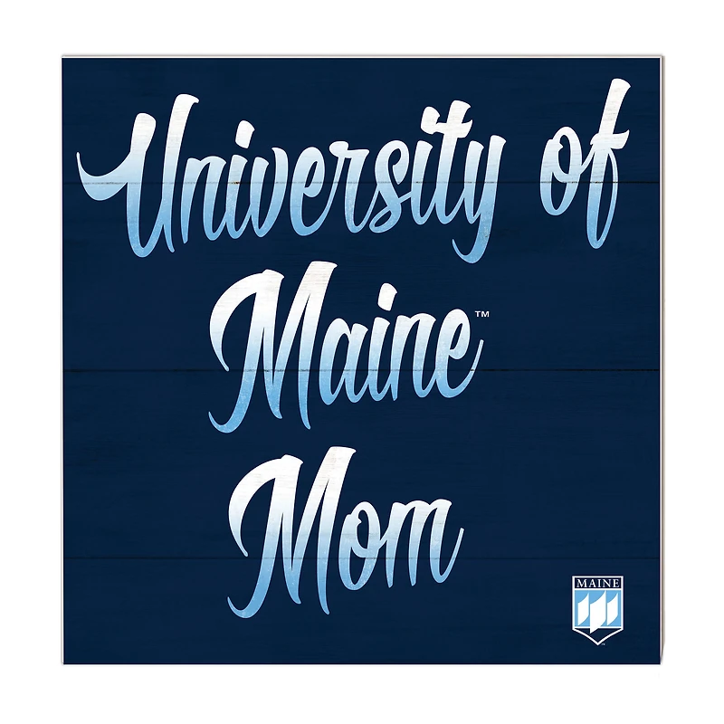 Maine Black Bears 10'' x 10'' Mom Plaque