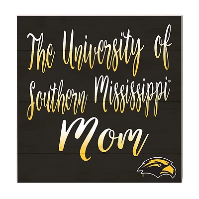 Southern Miss Golden Eagles 10'' x 10'' Mom Plaque