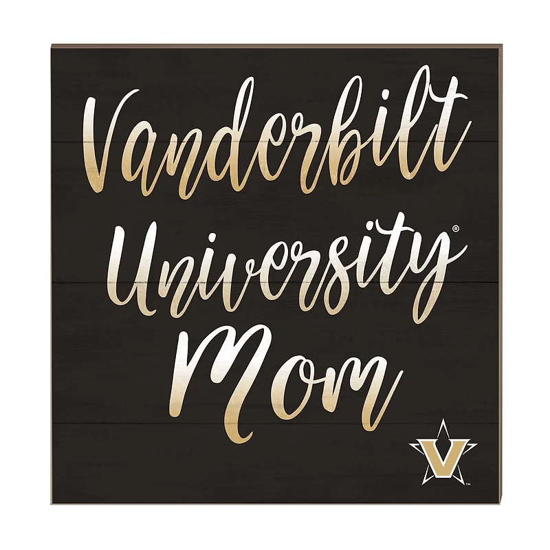 Vanderbilt Commodores 10'' x 10'' Mom Plaque