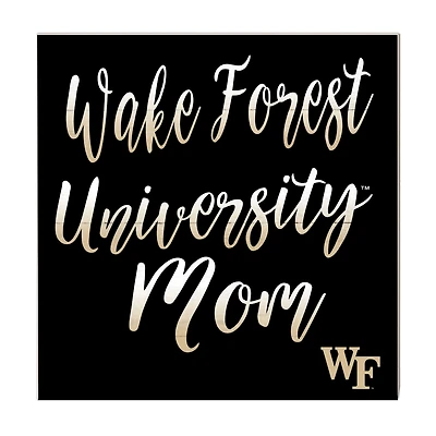 Wake Forest Demon Deacons 10'' x 10'' Mom Plaque