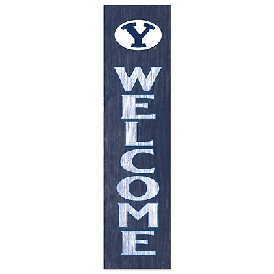 BYU Cougars 12'' x 48'' Welcome Leaner