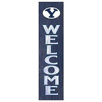 BYU Cougars 12'' x 48'' Welcome Leaner