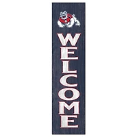 Fresno State Bulldogs 12'' x 48'' Welcome Leaner