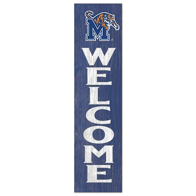 Memphis Tigers 12'' x 48'' Welcome Leaner