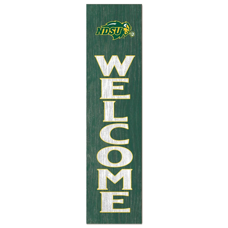 NDSU Bison 12'' x 48'' Welcome Leaner