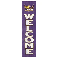 Purple Tennessee Tech Golden Eagles 12'' x 48'' Welcome Outdoor Leaner