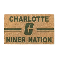 Charlotte 49ers 18" x 30" Team Logo Doormat