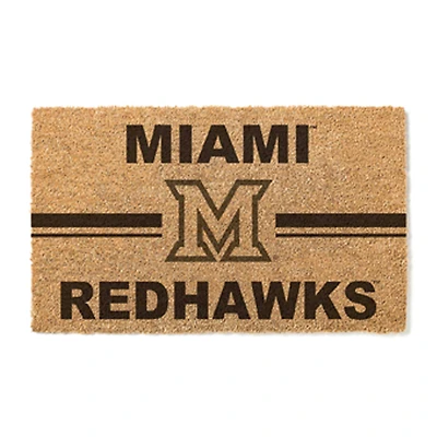 Miami University RedHawks 18" x 30" Team Logo Doormat