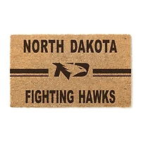 North Dakota 18" x 30" Team Logo Doormat