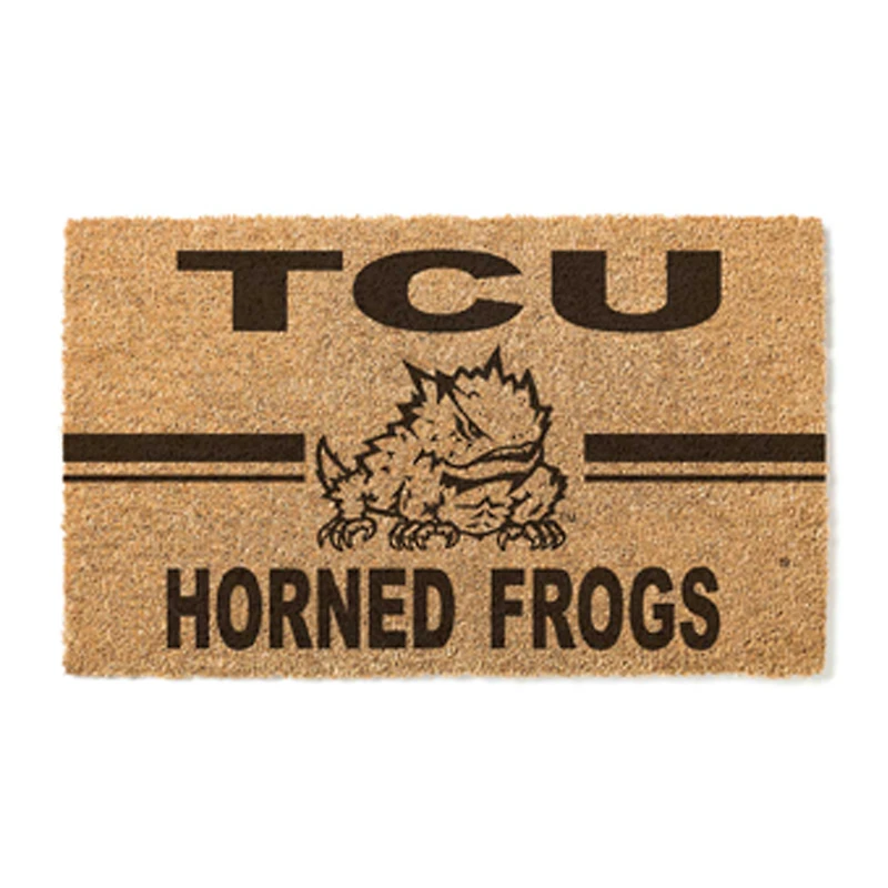 TCU Horned Frogs 18" x 30" Team Logo Doormat