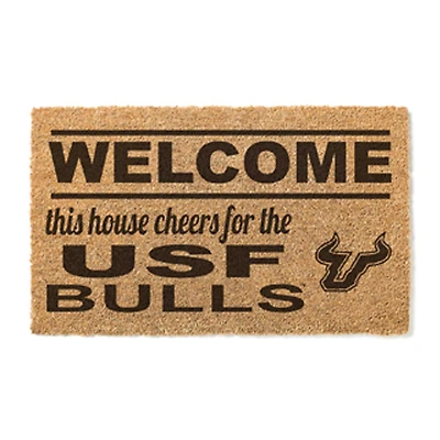 South Florida Bulls 18" x 30" Welcome Doormat