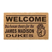 James Madison Dukes 18" x 30" Welcome Doormat