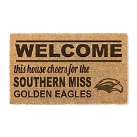 Southern Miss Golden Eagles 18" x 30" Welcome Doormat