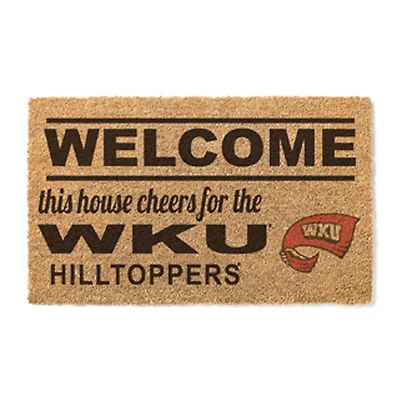 Western Kentucky Hilltoppers 18" x 30" Welcome Doormat