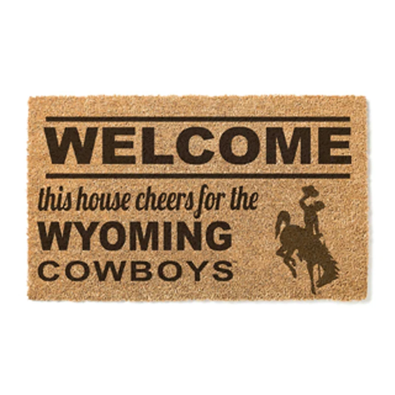 Wyoming Cowboys 18" x 30" Welcome Doormat