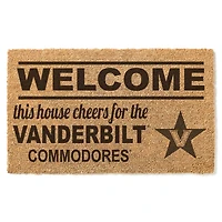 Vanderbilt Commodores 18" x 30" Welcome Doormat