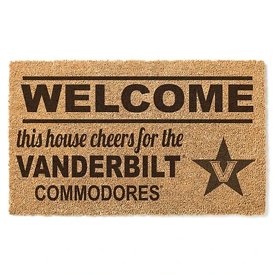 Vanderbilt Commodores 18" x 30" Welcome Doormat