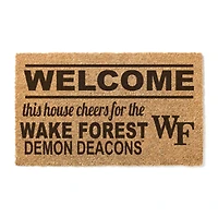 Wake Forest Demon Deacons 18" x 30" Welcome Doormat