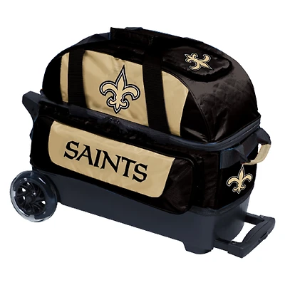 New Orleans Saints Two-Ball Roller Bowling Bag