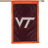 Virginia Tech Hokies Maroon 28'' x 44'' Team Logo Applique Flag