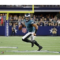 Jalen Hurts Philadelphia Eagles Unsigned Scrambling Photograph