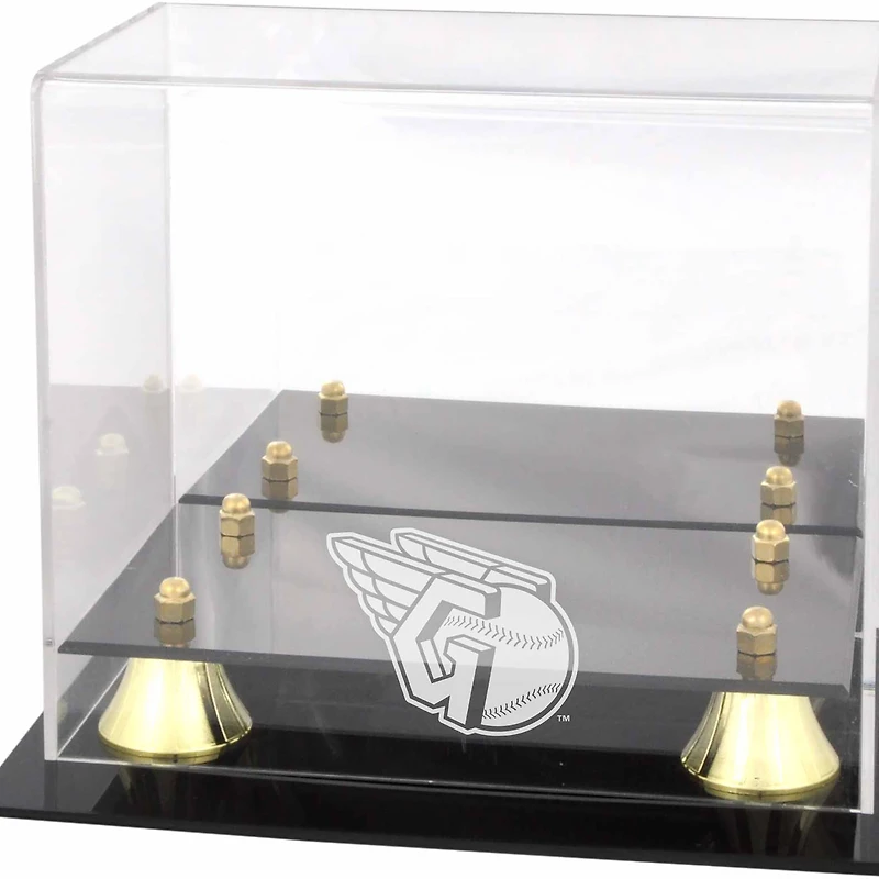 Cleveland Guardians Golden Classic Logo Mini Helmet Case