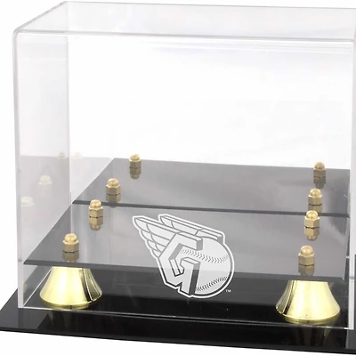 Cleveland Guardians Golden Classic Logo Mini Helmet Case